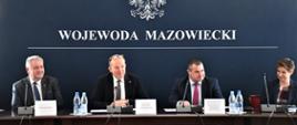 Posiedzenie Mazowieckiego Wojewódzkiego Zespołu Zarządzania Kryzysowego dotyczące przygotowania do sezonu zimowego 2022/23