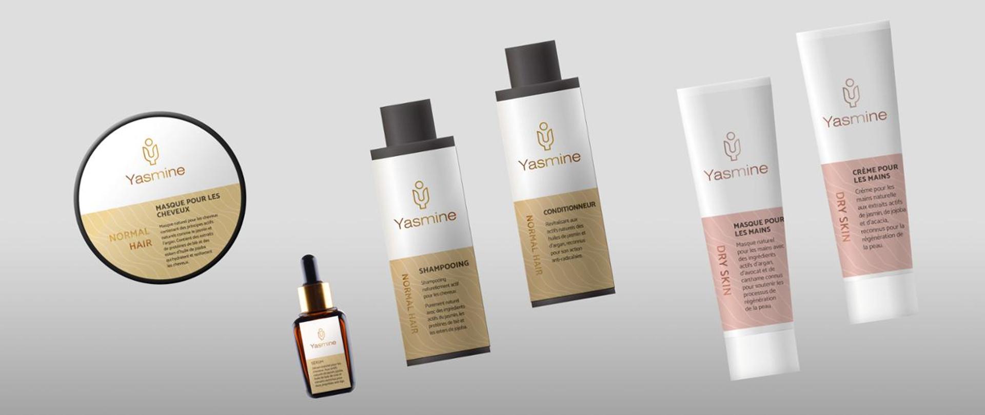 A complete line of Yasmine natural cosmetics. All recipes are free of sodium alkyl sulphates and their analogues, in line with the purpose of the Project
