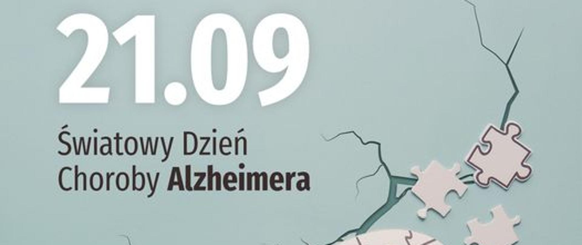 21.09 obchodzimy Światowy Dzień Choroby Alzheimera