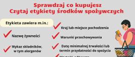 20 maja – Czytamy etykiety środków spożywczych