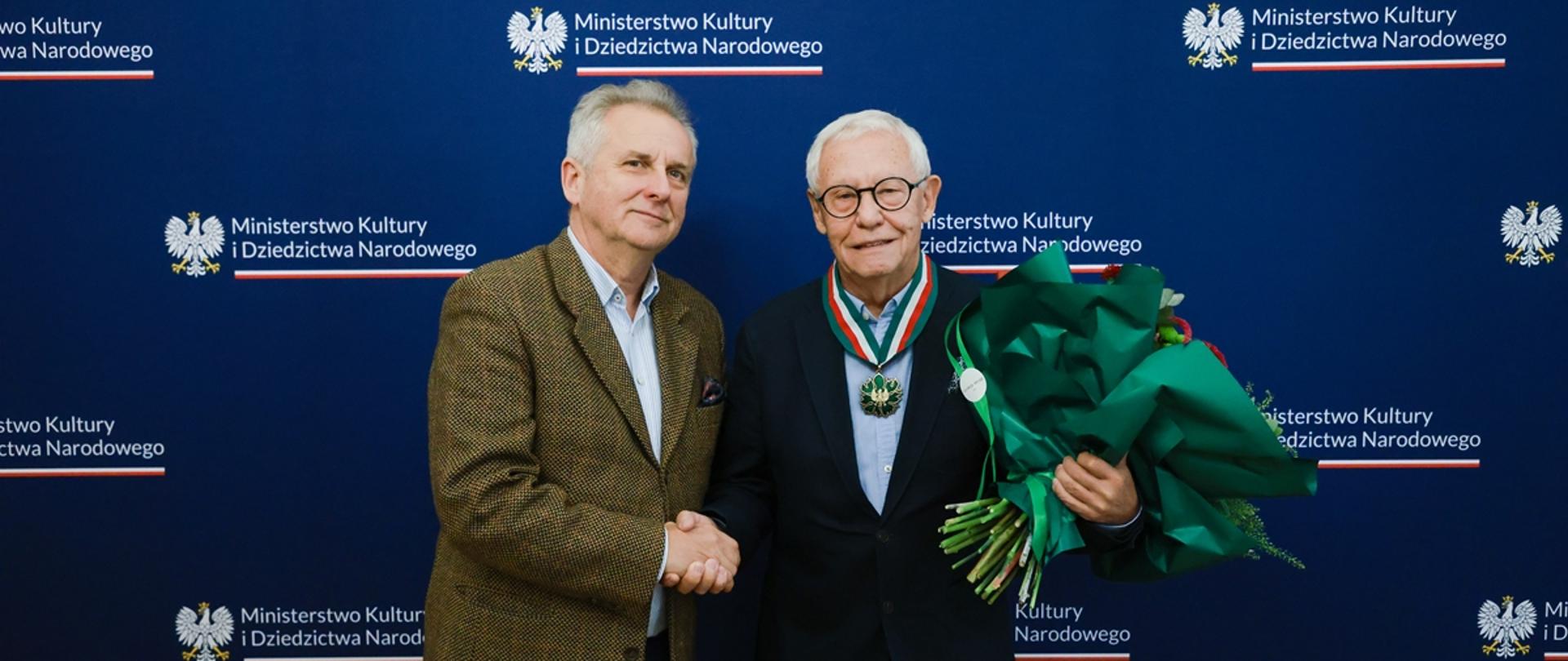 Krzysztof Wojciech Kępczyński uhonorowany Złotym Medalem „Gloria Artis”, fot. Danuta Matloch/MKiDN