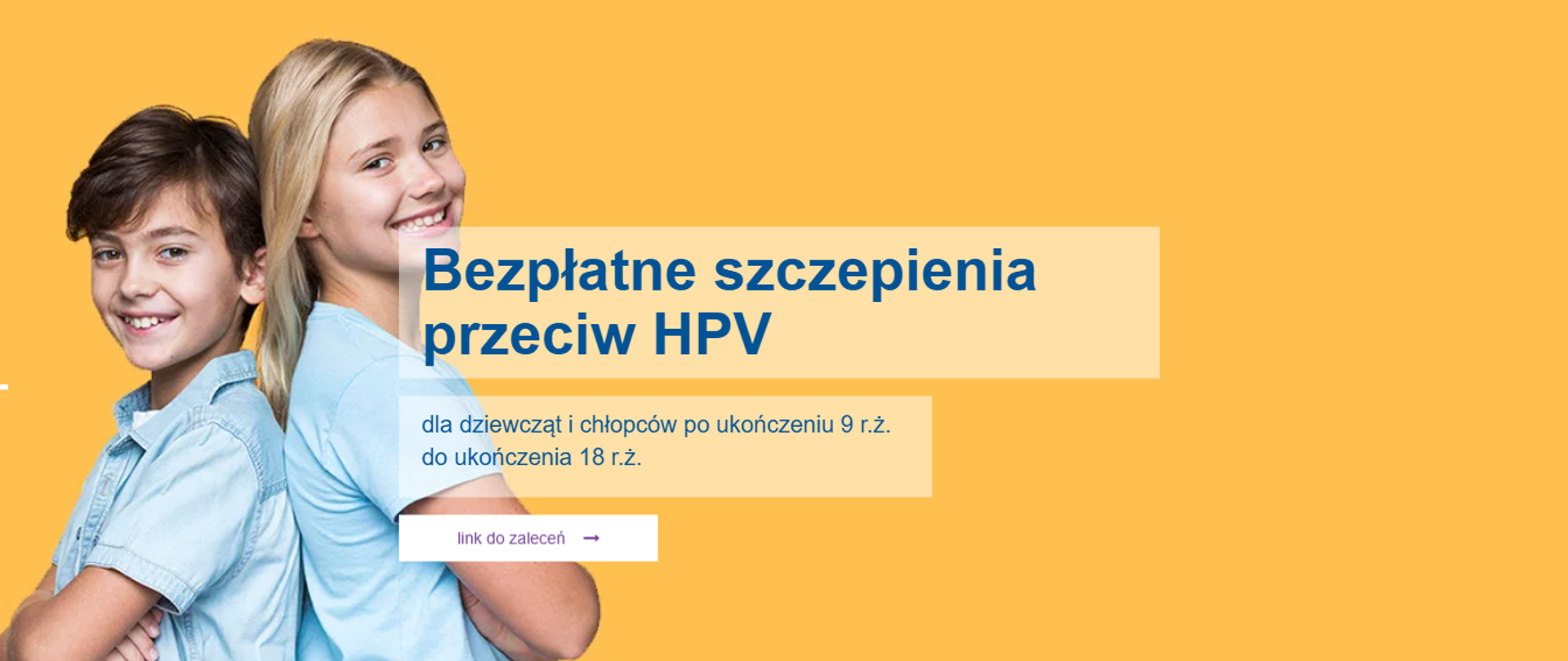  Bezpłatne szczepienia przeciw HPV