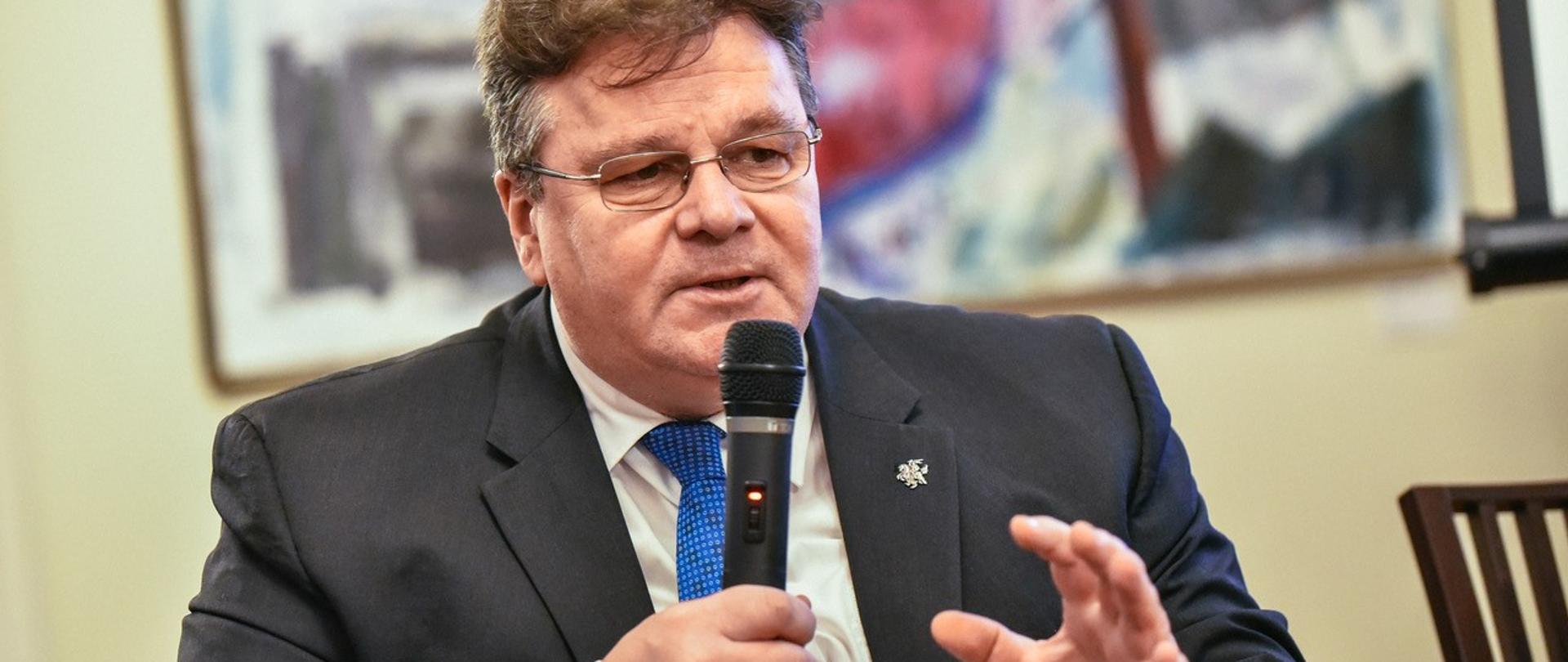 Linas LINKEVIČIUS, były minister spraw zagranicznych oraz minister obrony Litwy