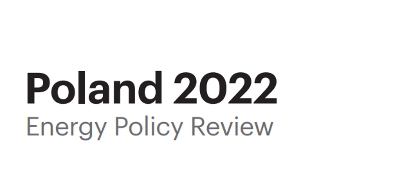 Poland 2022 Energy Policy Review Polska W OECD Portal Gov Pl