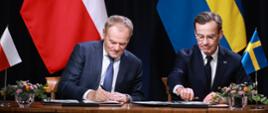 Premijer Donald Tusk i švedski premijer Ulf Kristersson potpisali su novi sporazum o strateškom partnerstvu između Poljske i Švedske