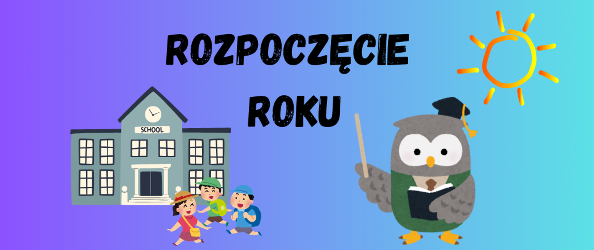 rozpoczęcie roku grafika