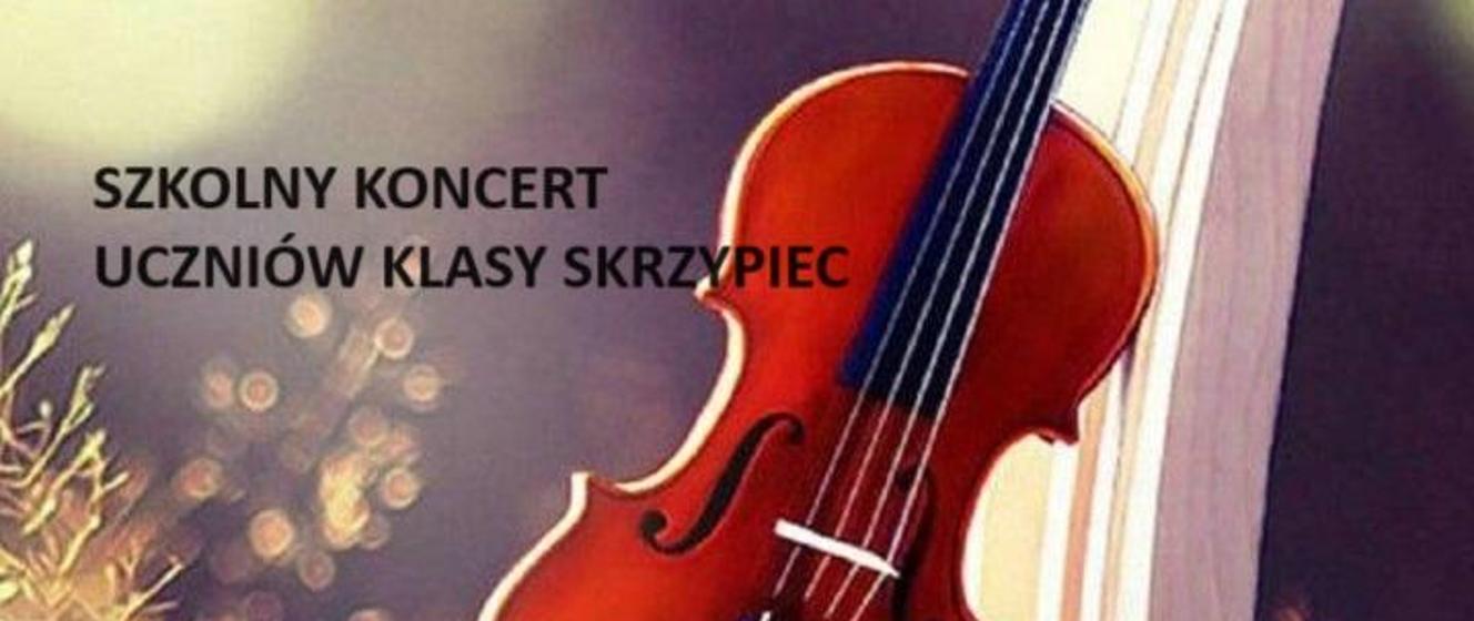 Szkolny Koncert Uczni W Klasy Skrzypiec Pa Stwowa Szko A Muzyczna I