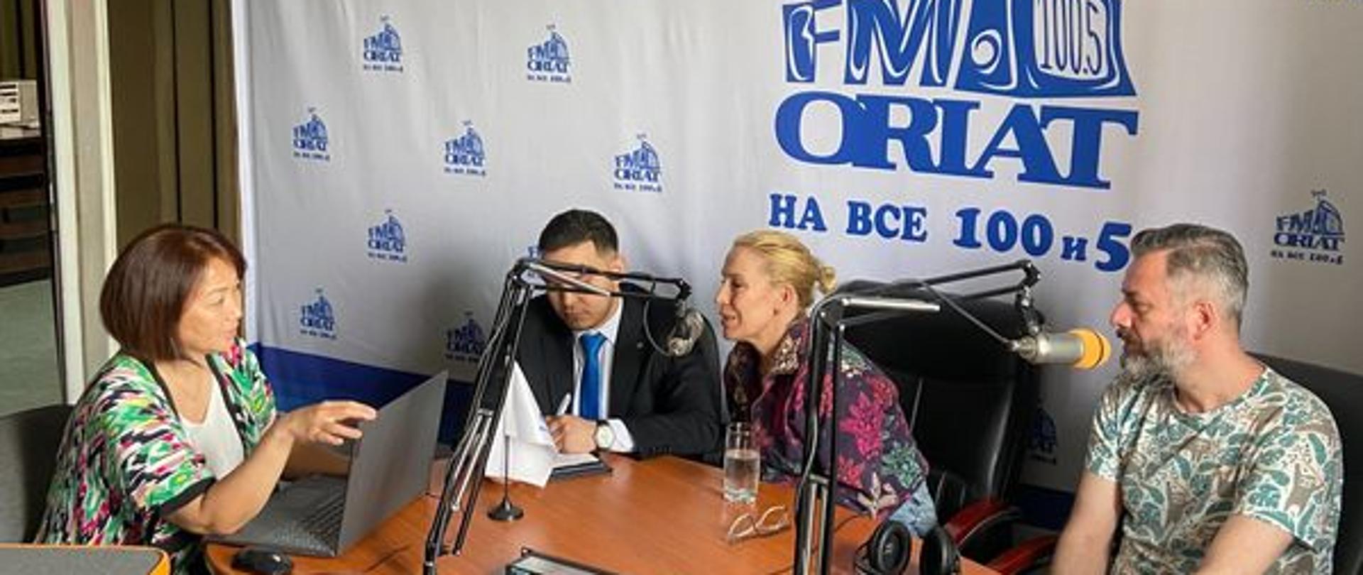 wywiad Aga Zaryan Michal TRokaj_Radio Oriat_Taszkent