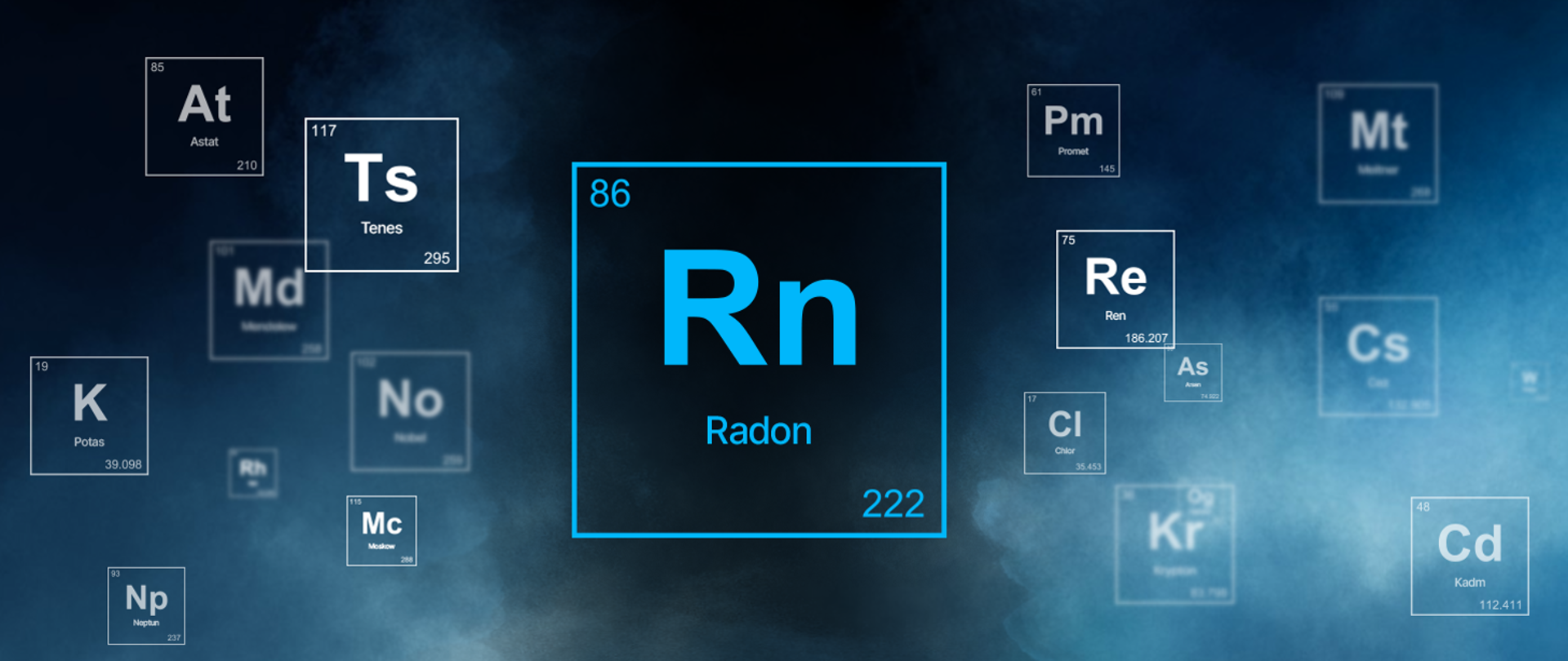 Rn Radon 86 222