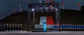 Ceremonies to mark the 85th anniversary of the outbreak of the Second World War at Westerplatte.