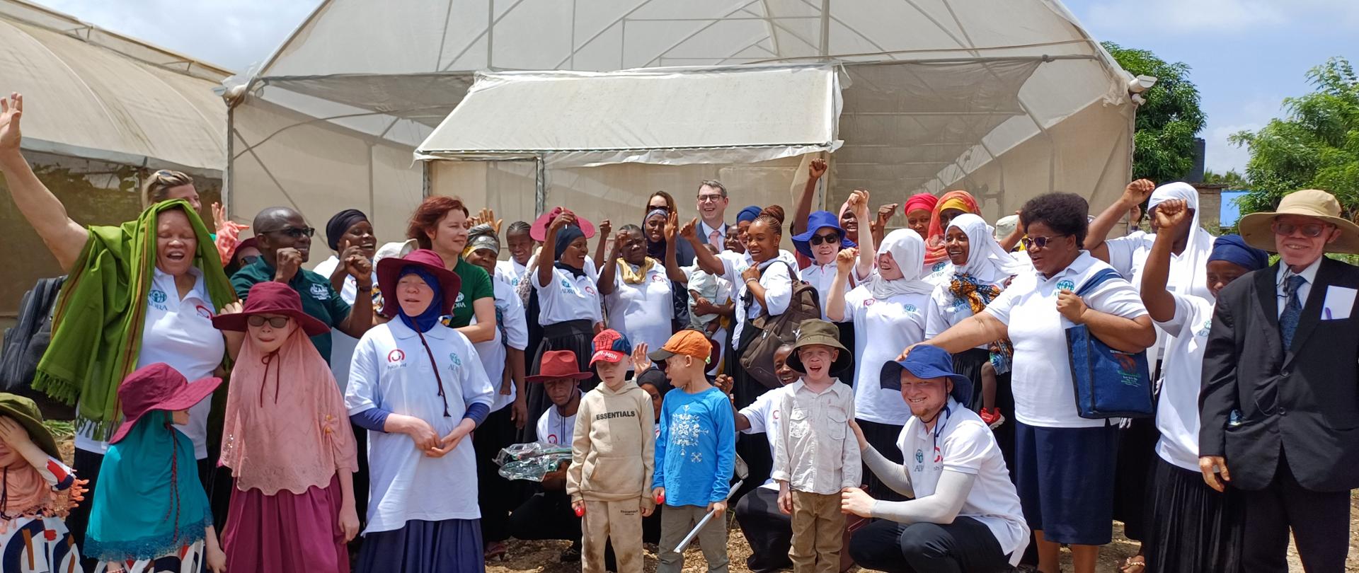 Mradi wa Climate Action for Food and Education Project for People with Albinism (CAFE) unaoendeshwa na ADRA Polska na ADRA Tanzania chini ya Polish Aid.