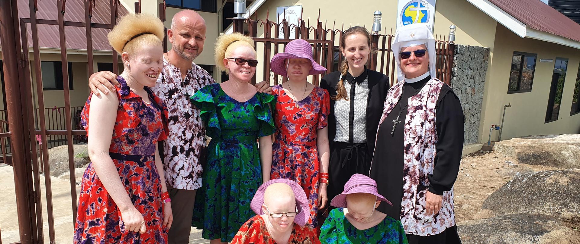 Home for children and youth with albinism