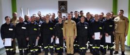 Zakończenie szkolenia podstawowego strażaka ratownika OSP