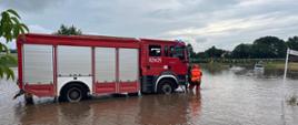 Skutki intensywnych opadów deszczu – powiat kazimierski