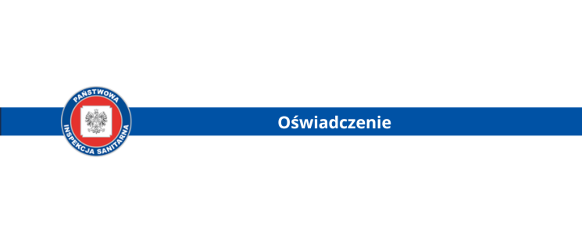 Oświadczenie