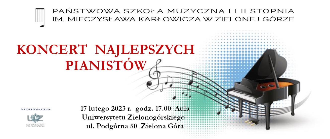 Koncert Najlepszych Pianistów - Państwowa Szkoła Muzyczna I I II ...