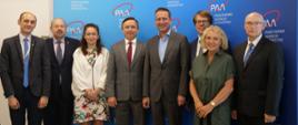 Polish-German talks on nuclear safety and radiation protection. The meeting was held on June 22, 2023, at the head office of the PAA in Warsaw.