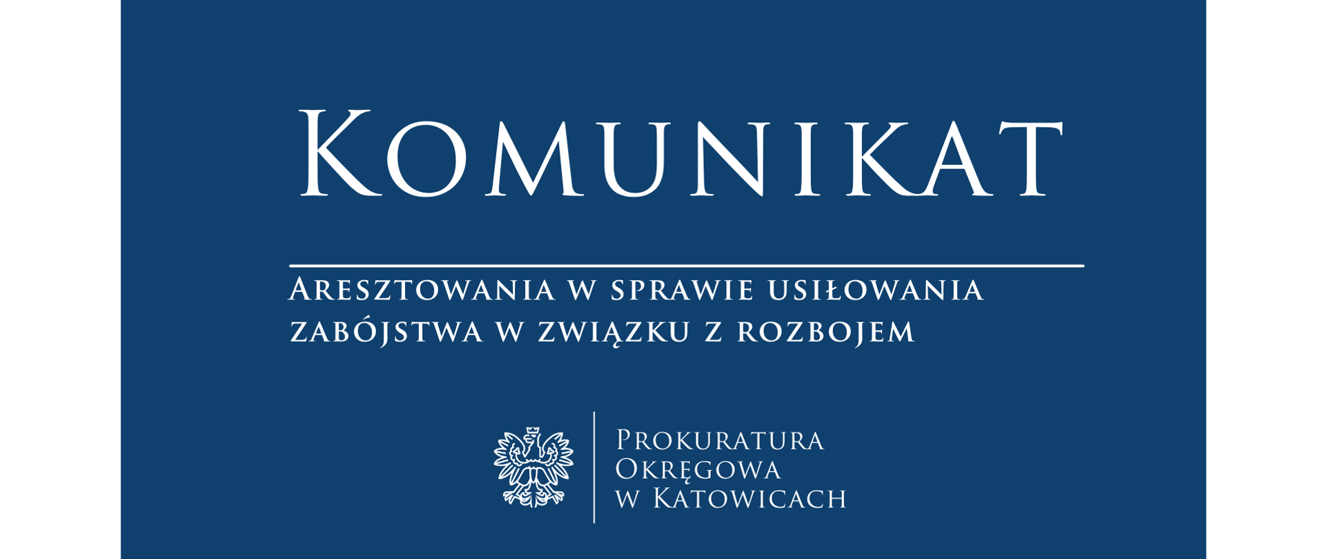 Tymczasowe aresztowania w sprawie usiłowania zabójstwa w związku z rozbojem 