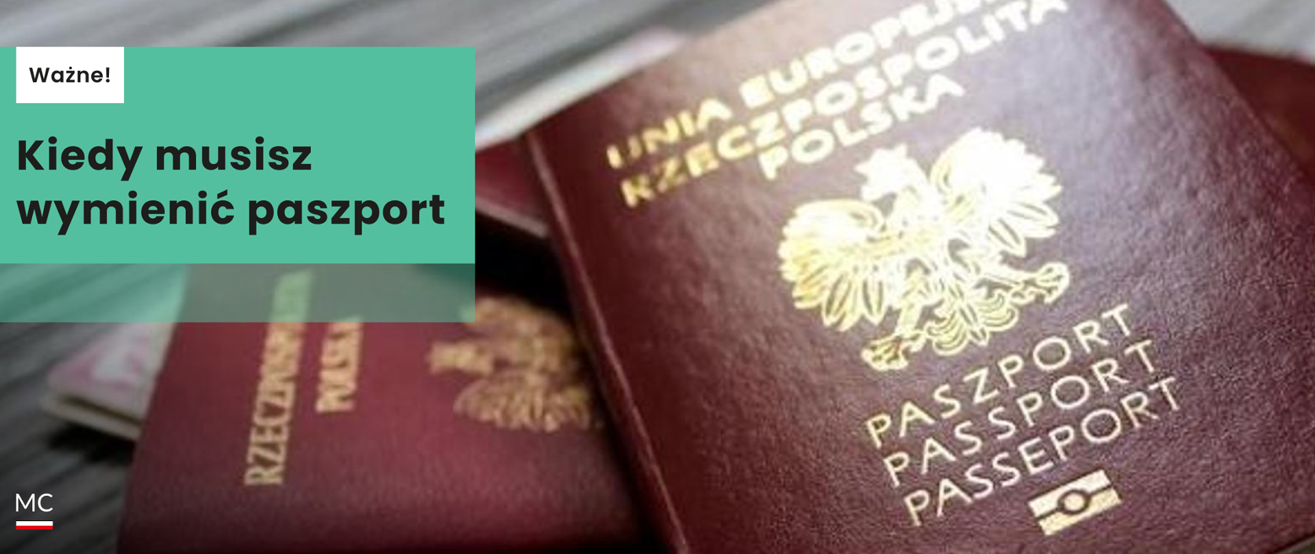 Grafika wymiana paszportu