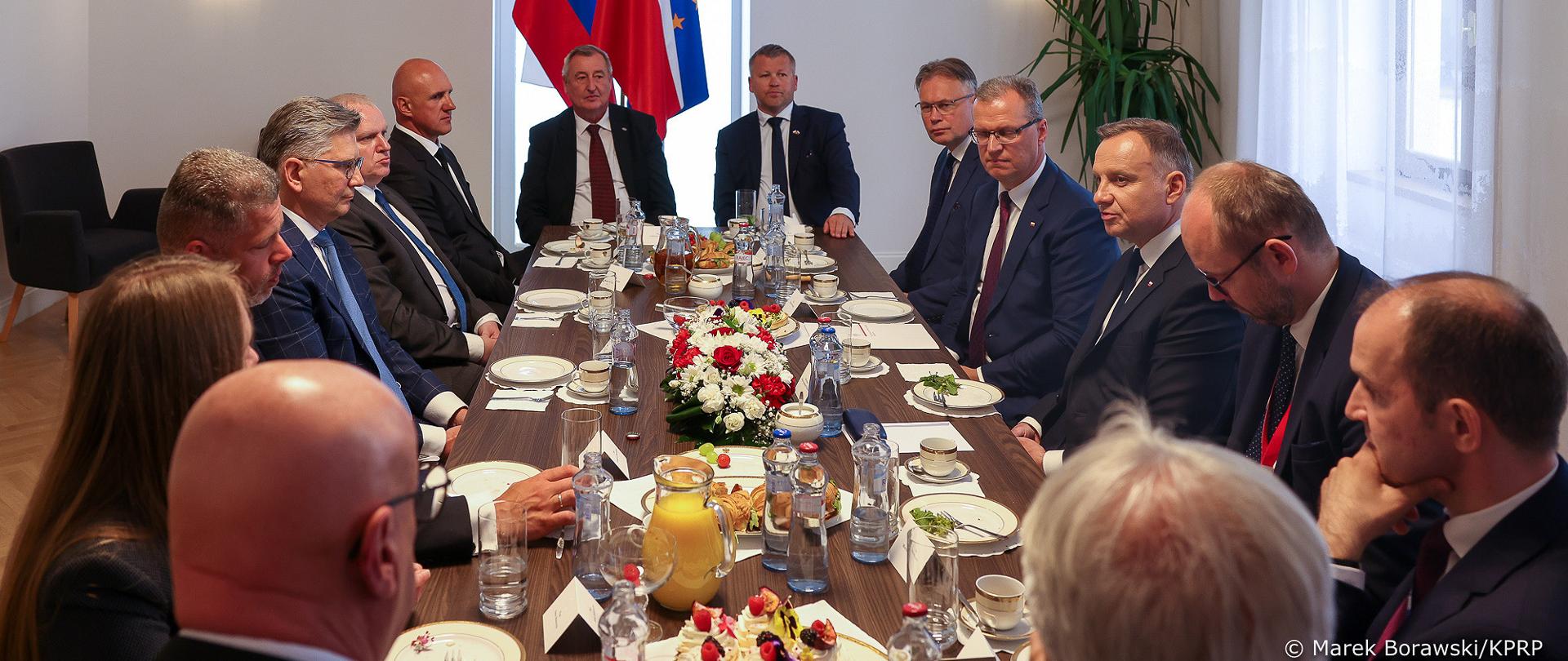 Spotkanie Prezydenta RP z przedstawicielami polskiego biznesu