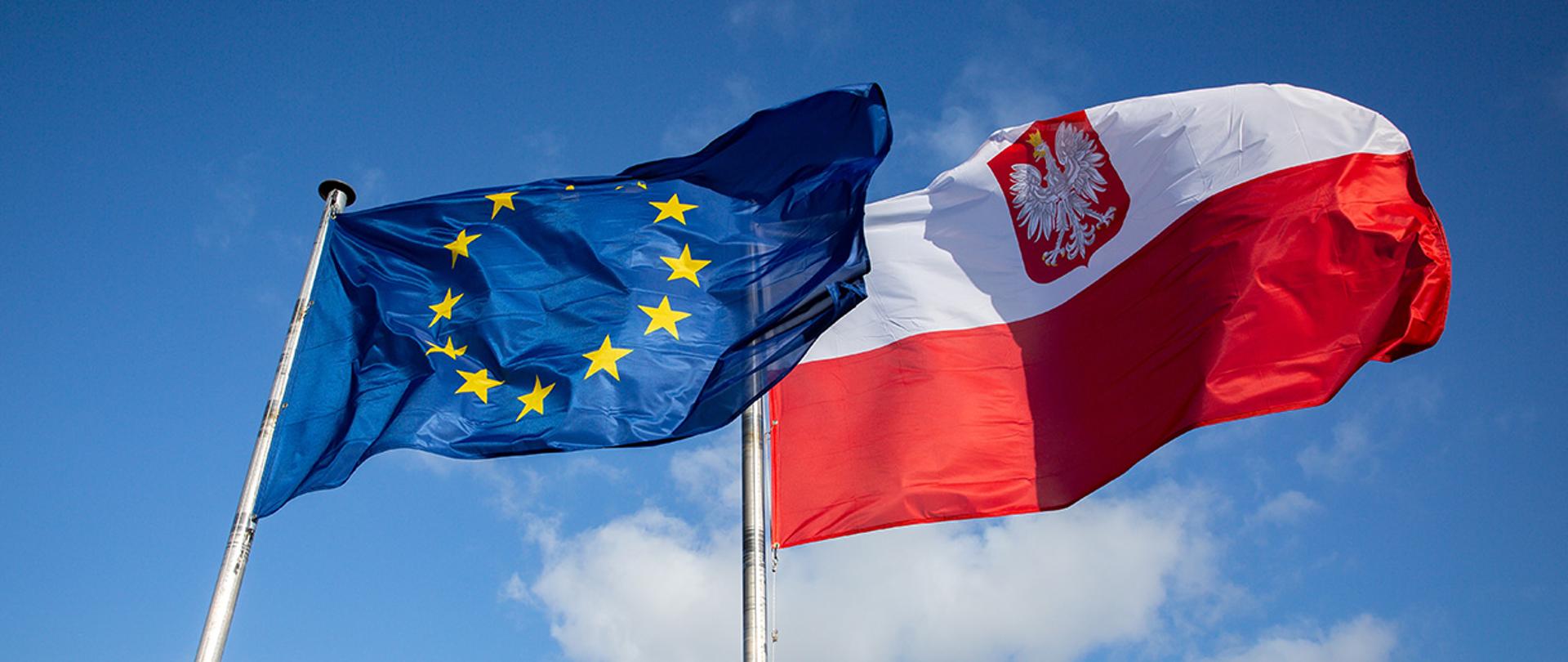 #flagi PL i UE