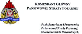 Zdjęcie przedstawia w lewym górnym rogu kolorowe logo Państwowej Straży Pożarnej. 