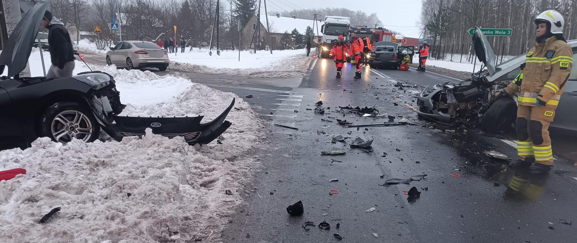 Groźne zdarzenia na terenie powiatu włoszczowskiego 