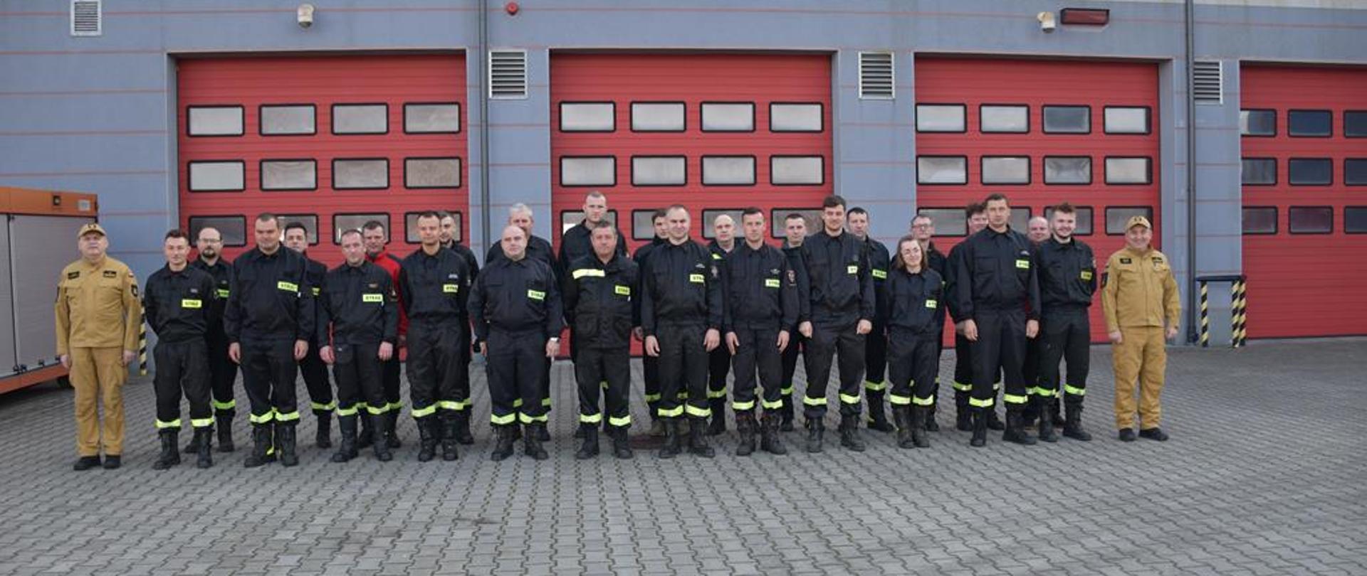 Szkolenie dowódców OSP z terenu powiatu staszowskiego.