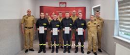 Ślubowanie strażaków KP PSP w Oławie