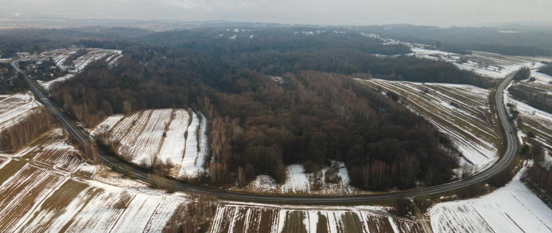 DK74 na odcinku Gorajec - Szczebrzeszyn