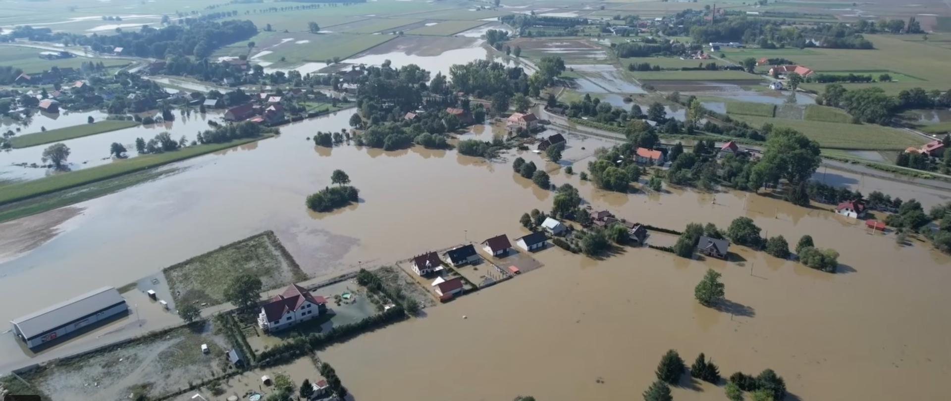 Podsumowanie działań powodziowych w powiecie dzierżoniowskim 