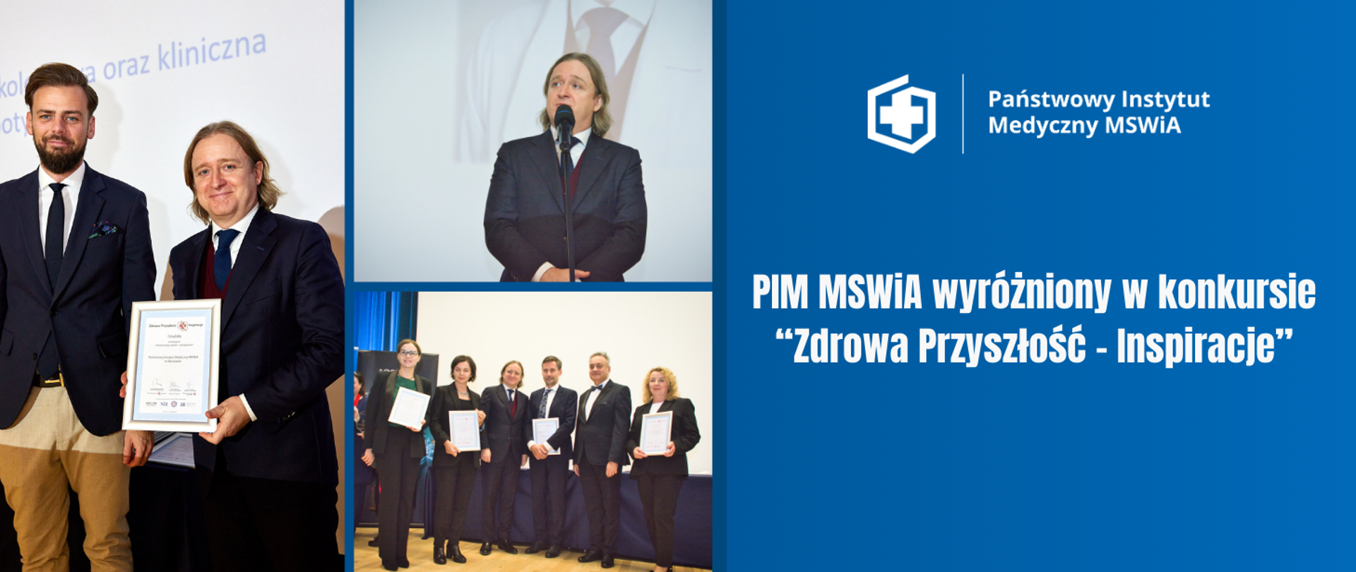 PIM MSWiA wyróżniony w konkursie Zdrowa Przysłość-Inspiracje