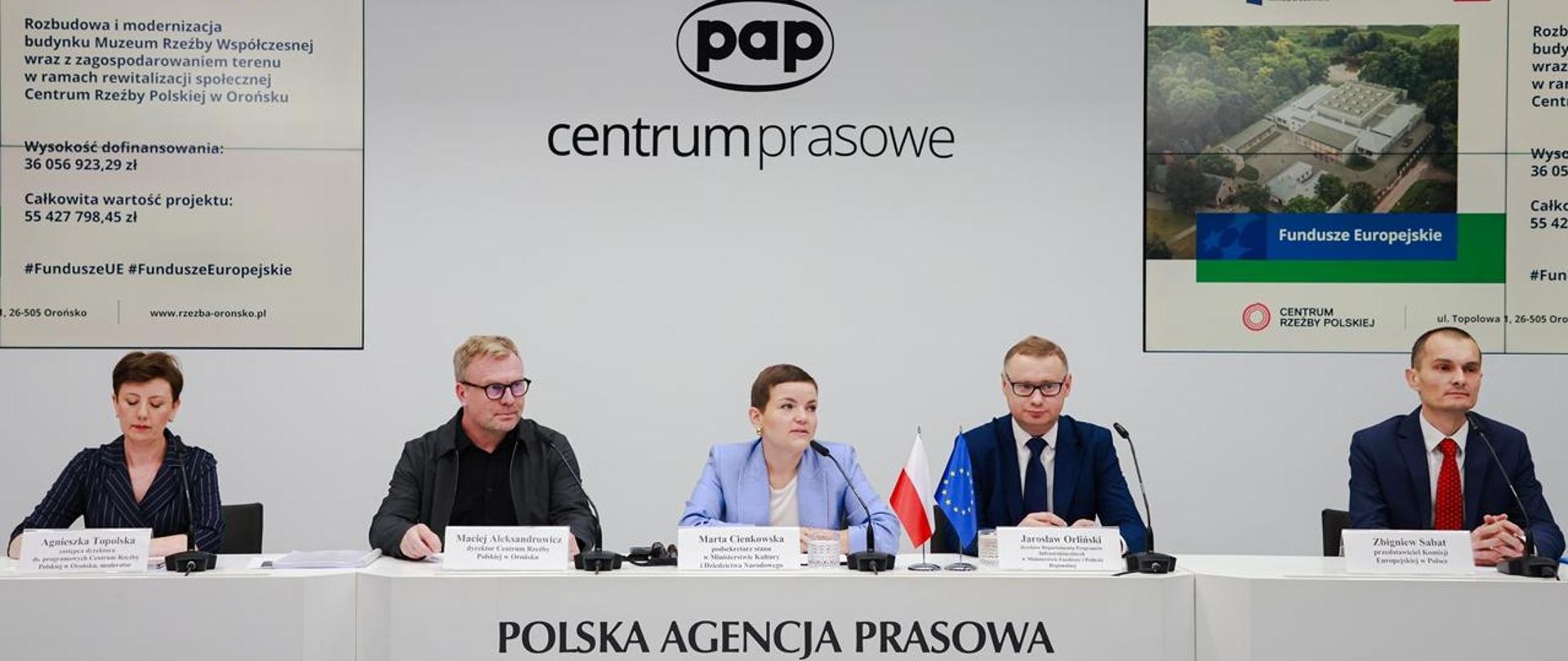 Podpisaliśmy umowę na rozbudowę Centrum Rzeźby Polskiej w Orońsku w ramach programu FEnIKS, fot. Danuta Matloch/MKiDN