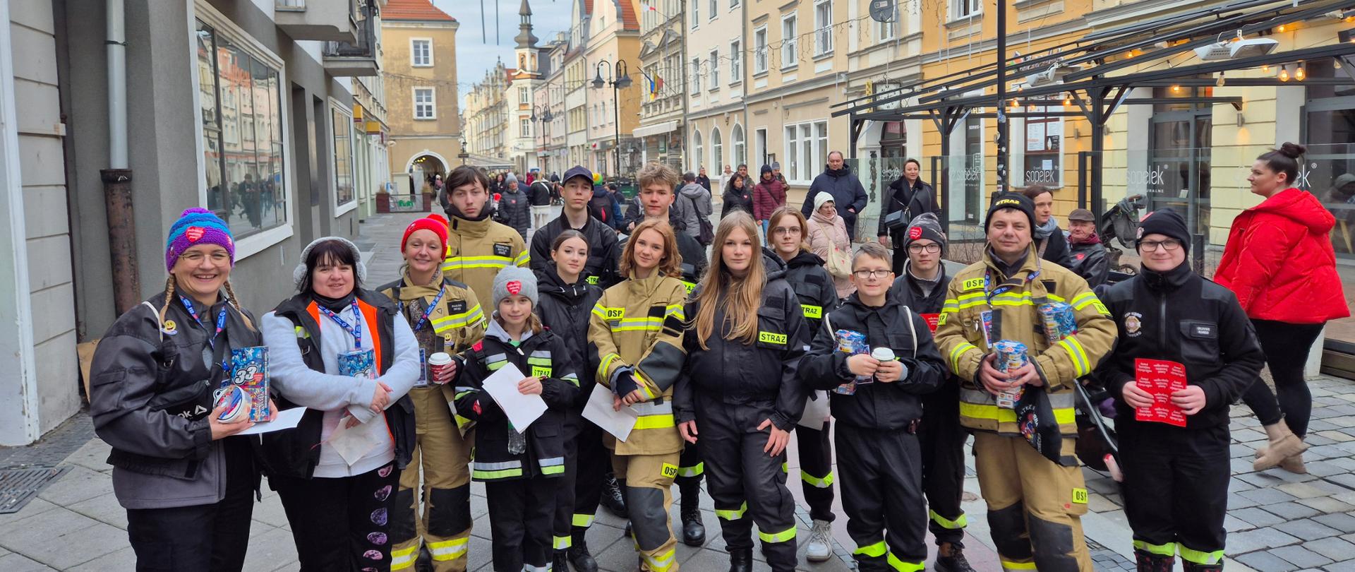 Strażacy podczas 33. Finału WOŚP