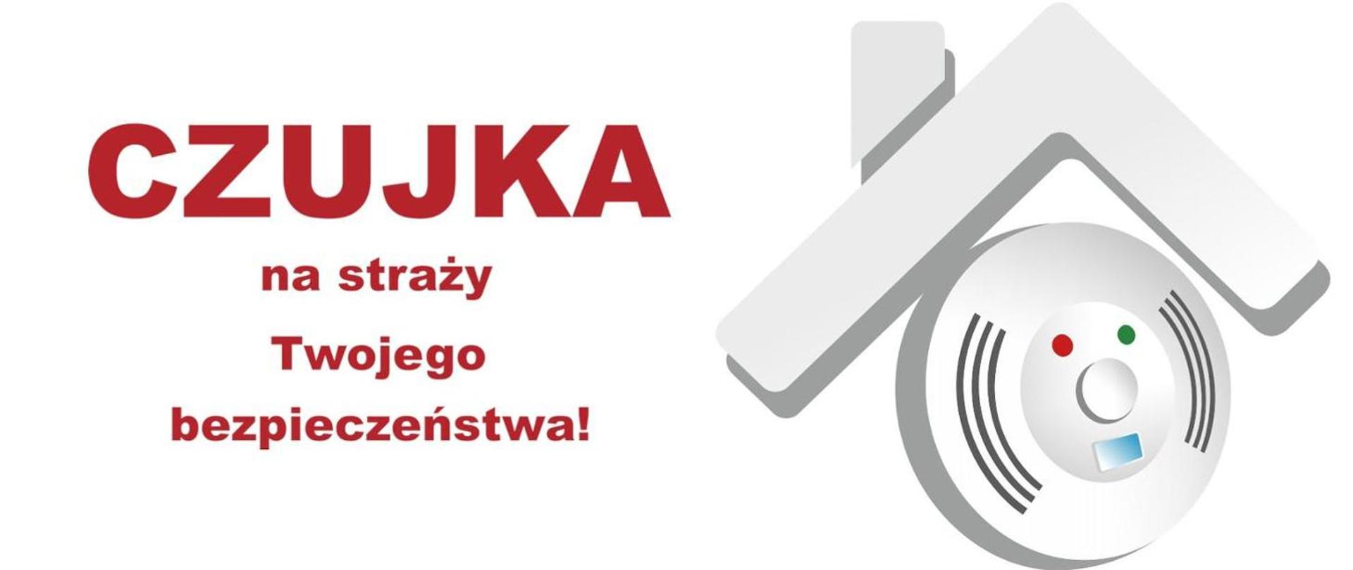 Czujka na straży Twojego bezpieczeństwa - materiały edukacyjne i promocyjne.