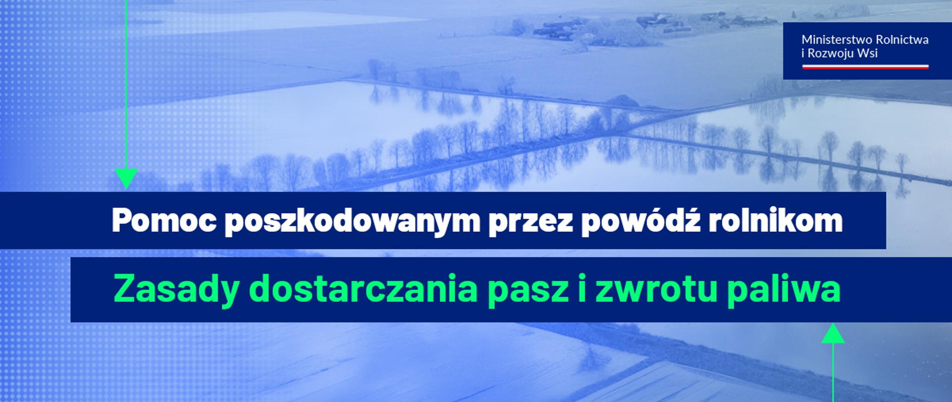 pola zalane przez powódź