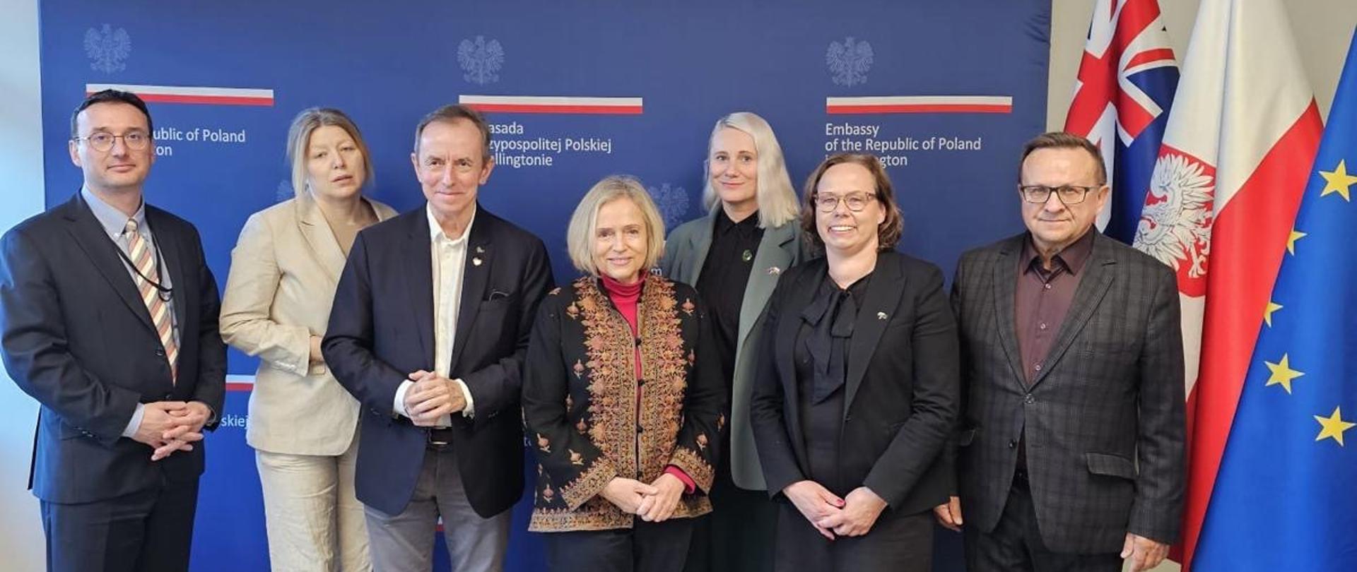 Visit to the Polish Embassy in Wellington