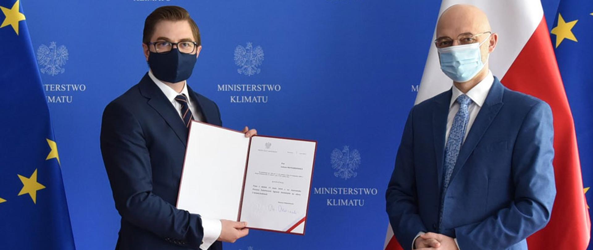 Prezes Młynarkiewicz i Minister Kurtyka