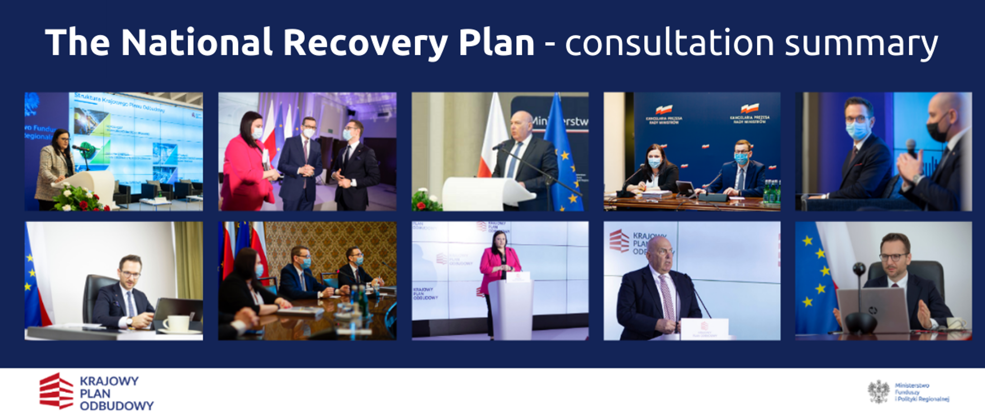 The National Recovery Plan - consultation summary