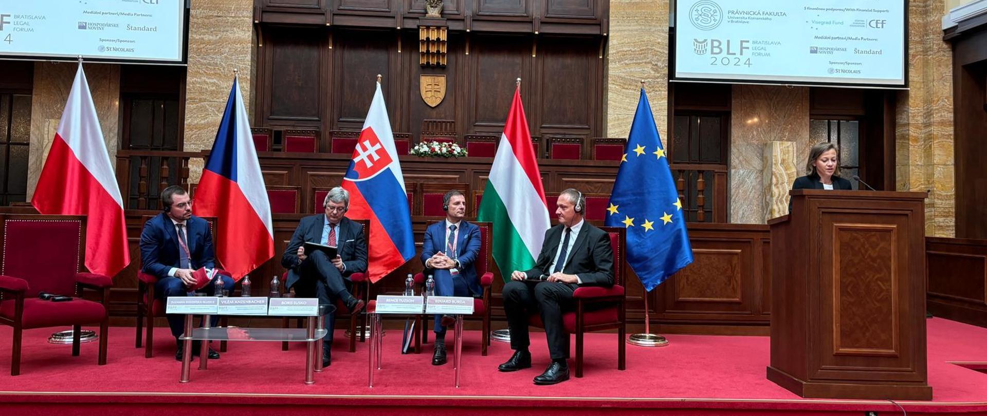 Międzynarodowa konferencja „Bratislava Legal Forum” z udziałem wiceministry Ruzanny Rudzińskiej-Bluszcz