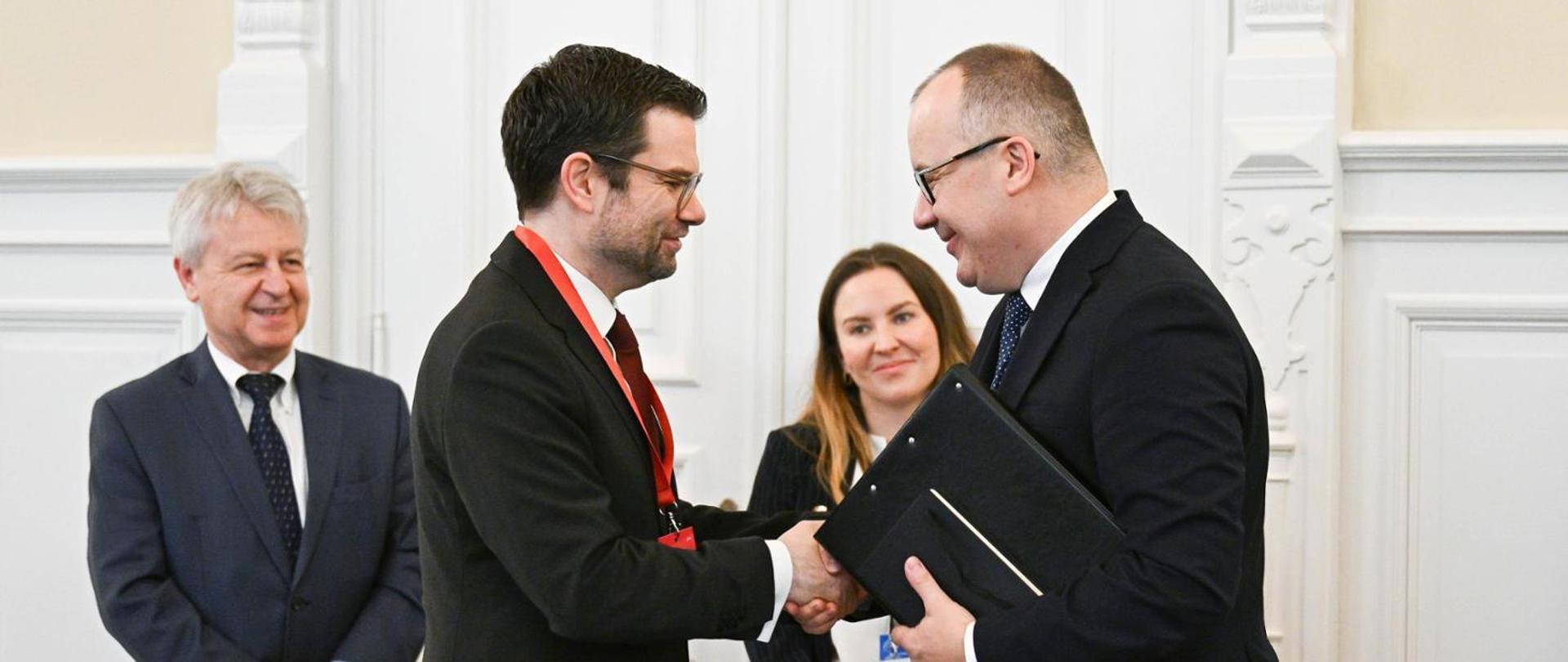 Minister of Justice Adam Bodnar met with the German Federal Minister of Justice Marco Buschmann