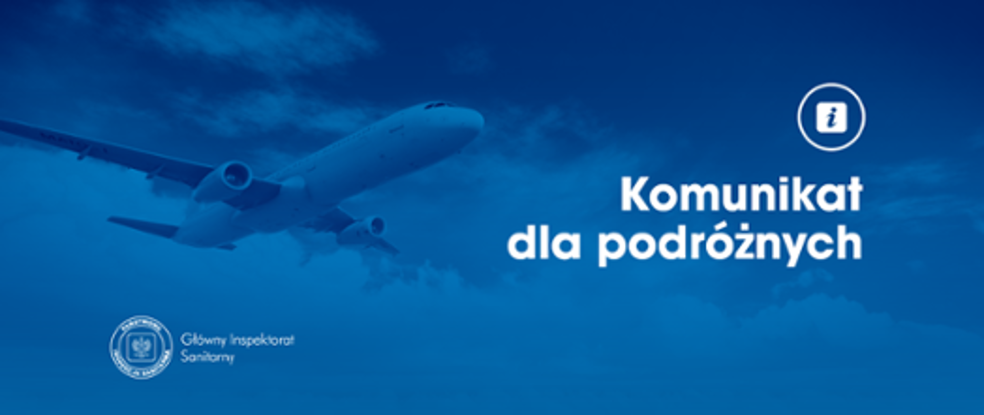 baner - Komunikat dla podróżnych