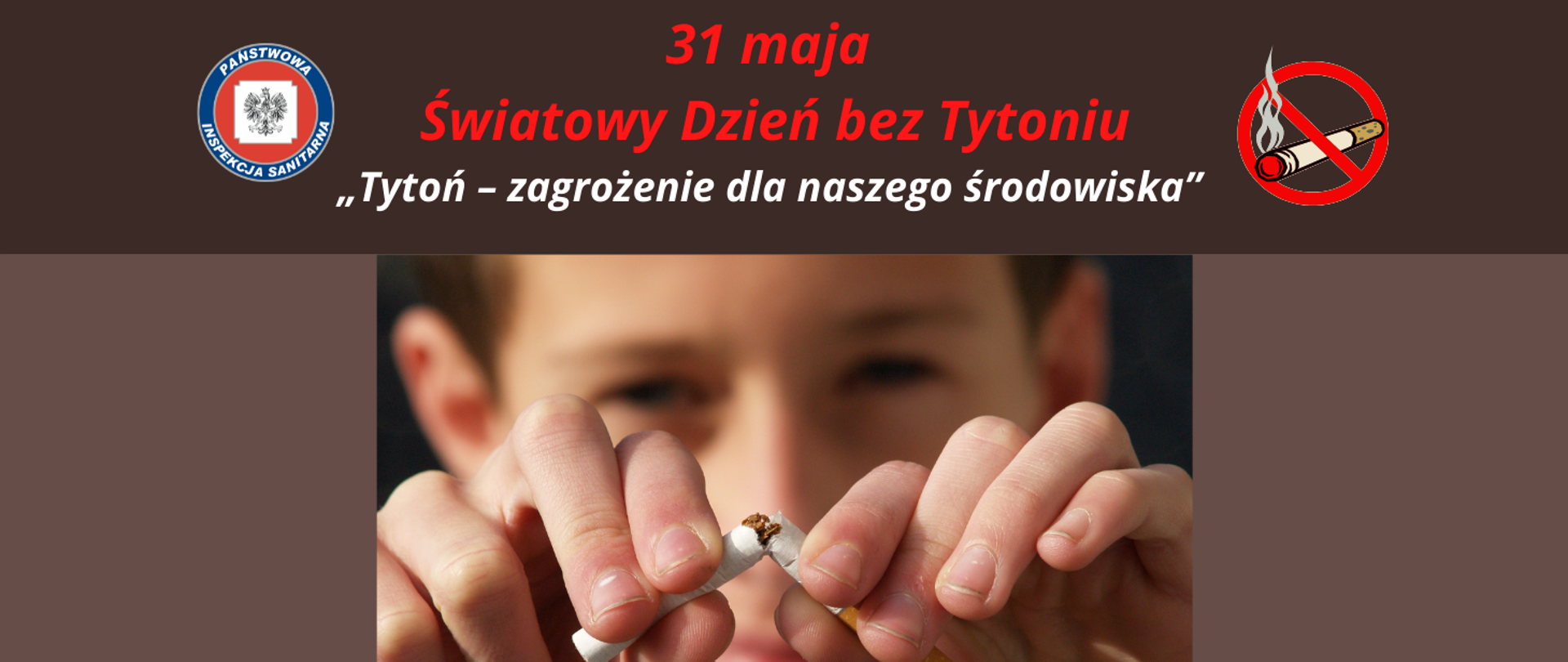 Światowy Dzień Bez Tytoniu - logo