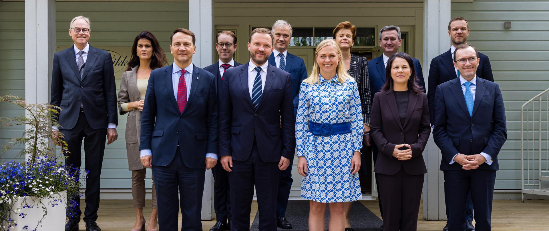 Minister Sikorski uczestniczył w spotkaniu ministerialnym Rady Państw Morza Bałtyckiego w fińskim Porvoo
