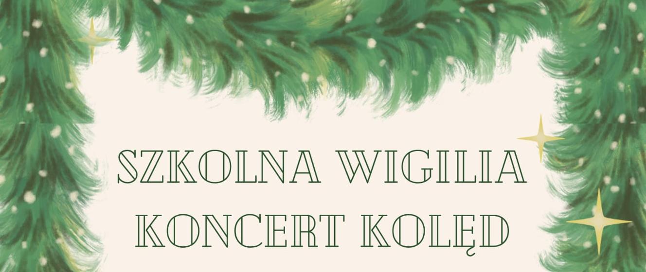 Szkolna wigilia koncert kolęd w wykonaniu uczniów naszej szkoły 18