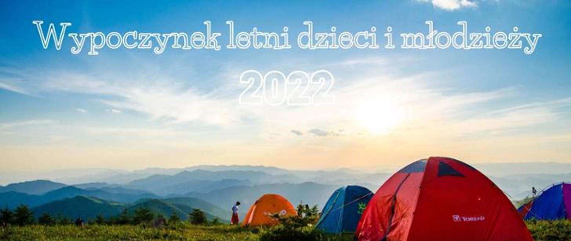 Wypoczynek letni dzieci i młodzieży 2022