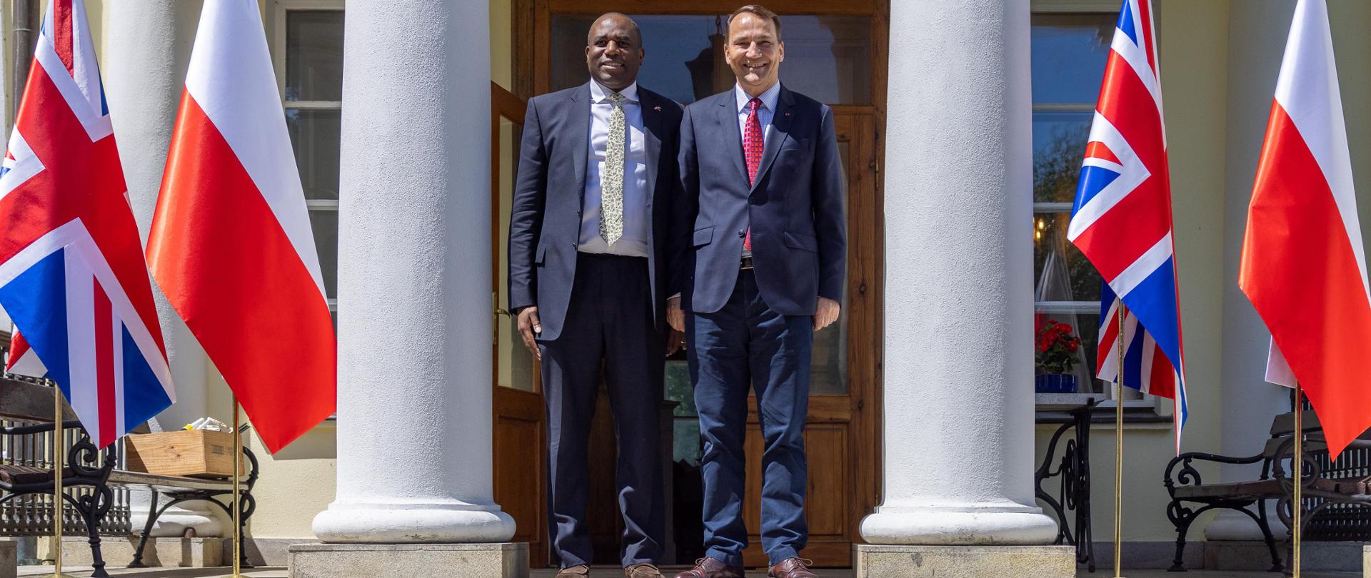 On Sunday, 7 July 2024, Minister Radosław Sikorski held consultations with the newly appointed British top diplomat David Lindon Lammy in Chobielin. 