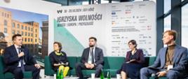 Panel dyskusyjny z udziałem Wiceprezesa Wód Polskich Mateusza Balcerowicza