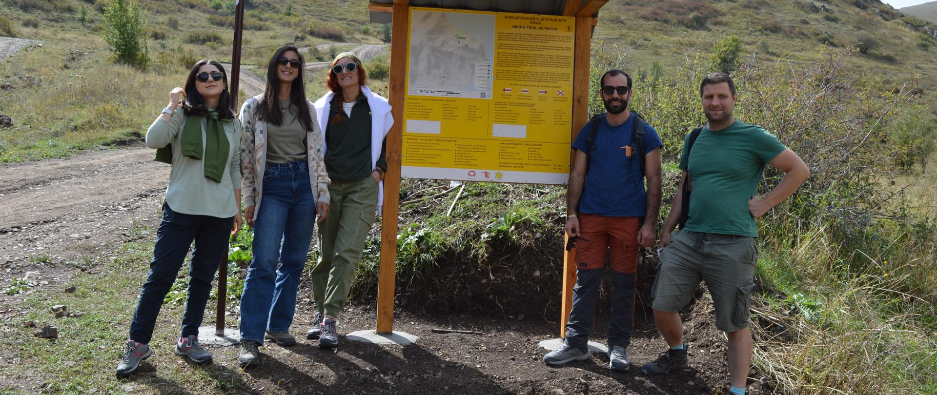 Polish Aid - A New Hiking Trail in Sevan National Park