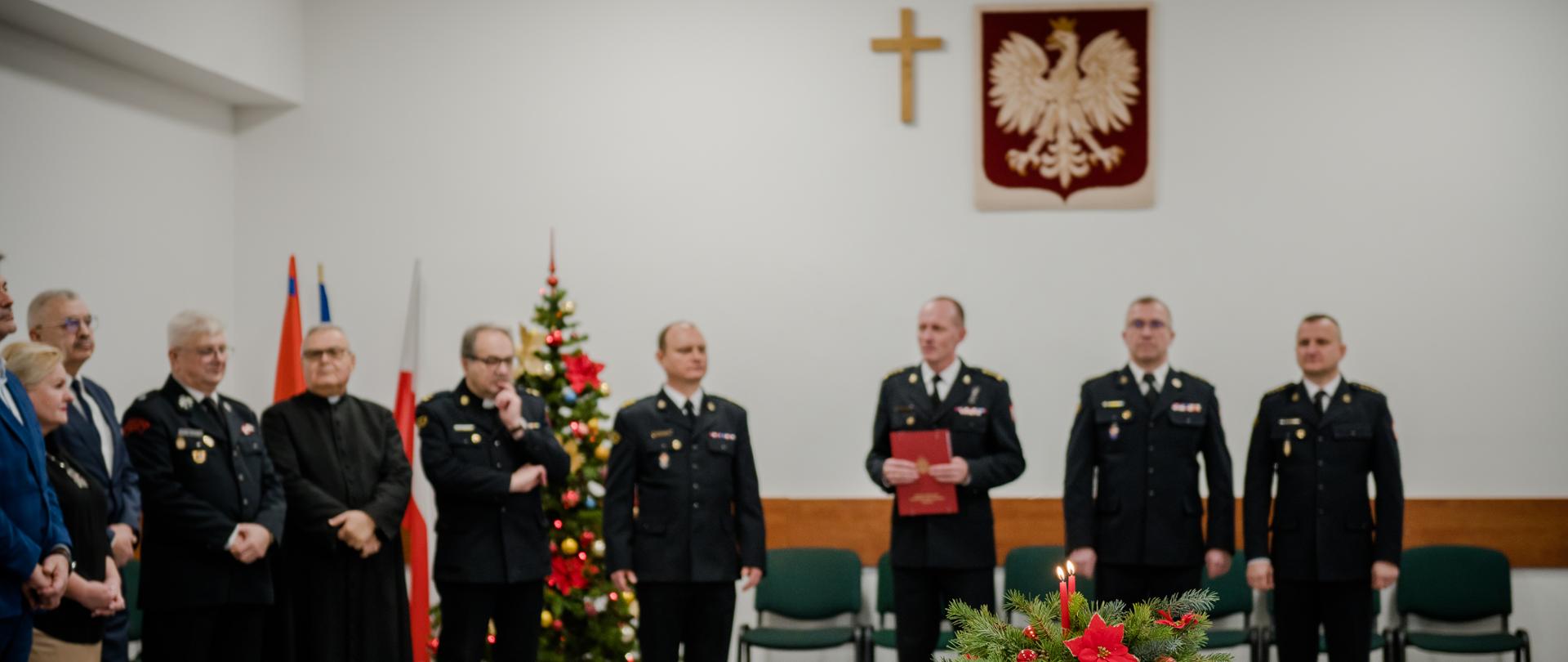 spotkanie opłatkowe sejneńskich strażaków